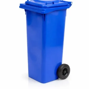 Bidone spazzatura ICS per la raccolta differenziata rifiuti, capacità 120 Lt, colore blu