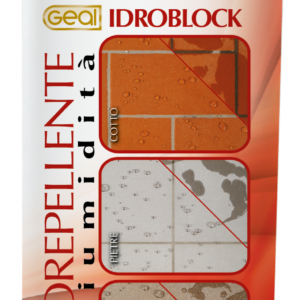 Geal Idroblock Idrorepellente antiumidità antimuffa 1 lt